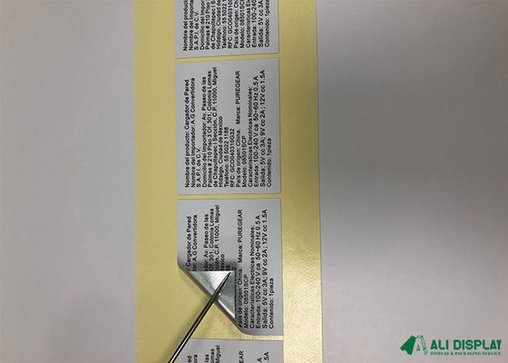 Kosmetischer klebender Verpackenaufkleber BOPP Aufkleber-30mm, der Ausgleich druckt