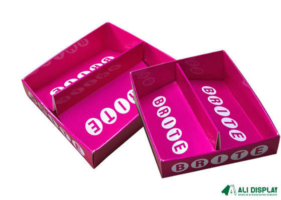 Schaukarton-Pappe Kraftpapier des Stand-Einzelhandels-Zähler-300gsm CCNB kosmetische